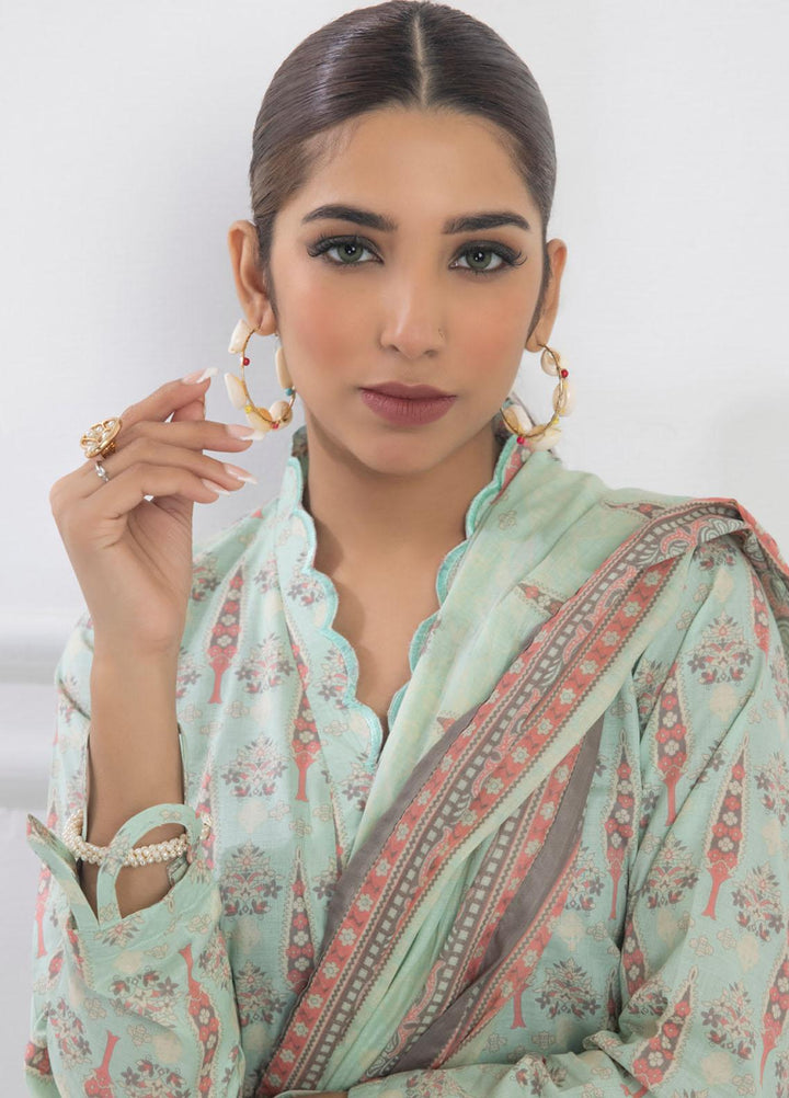 Identic Separates By Regalia Textiles Printed Lawn Suits Unstitched 3 Piece RGT23I-V6 D-03 - Summer Collection