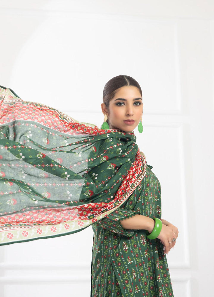 Identic Separates By Regalia Textiles Printed Lawn Suits Unstitched 3 Piece RGT23I-V6 D-05 - Summer Collection