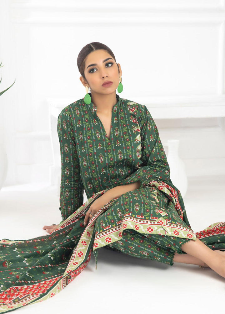 Identic Separates By Regalia Textiles Printed Lawn Suits Unstitched 3 Piece RGT23I-V6 D-05 - Summer Collection