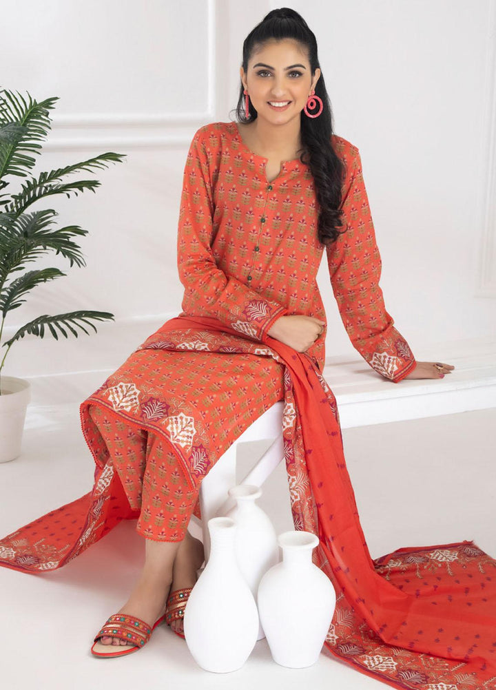 Identic Separates By Regalia Textiles Printed Lawn Suits Unstitched 3 Piece RGT23I-V6 D-09 - Summer Collection