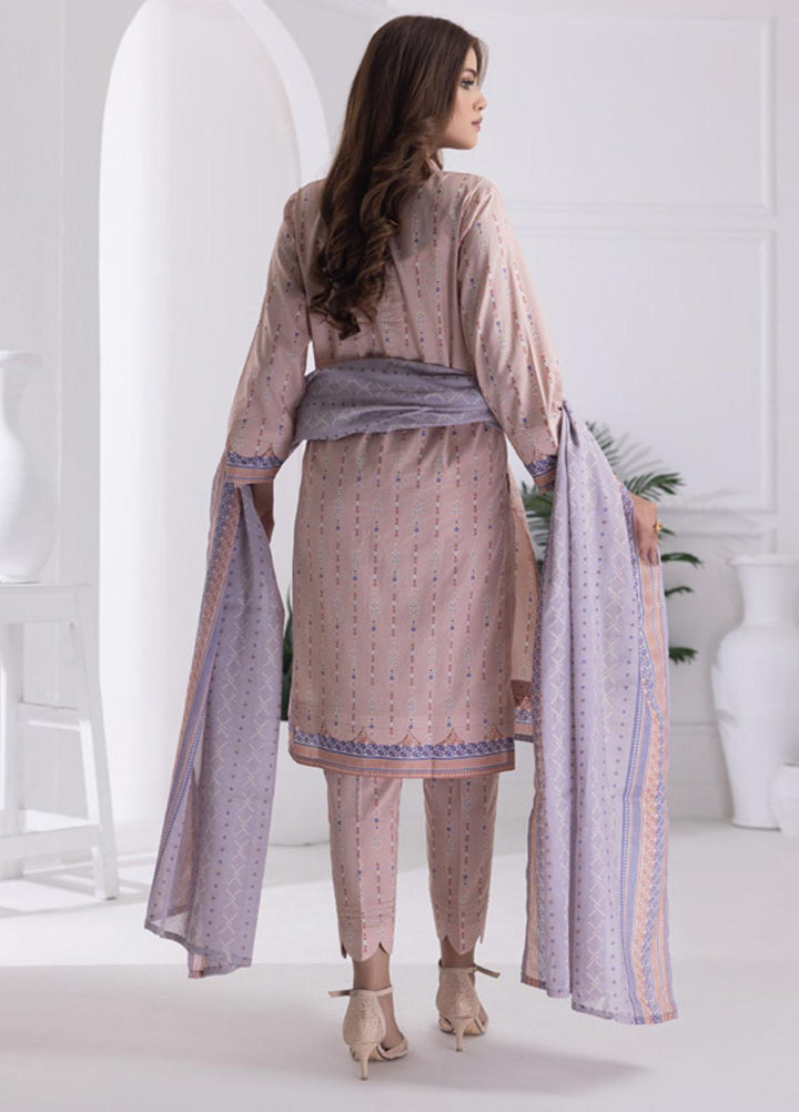 Identic Separates By Regalia Textiles Printed Lawn Suits Unstitched 3 Piece RGT23I-V6 D-11 - Summer Collection