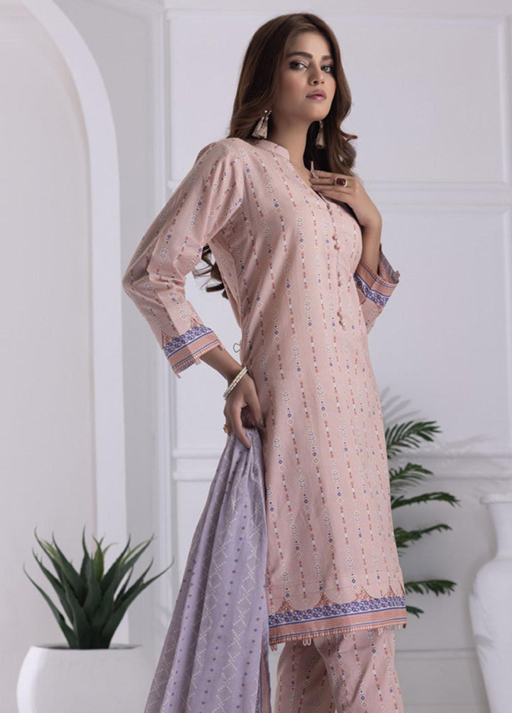 Identic Separates By Regalia Textiles Printed Lawn Suits Unstitched 3 Piece RGT23I-V6 D-11 - Summer Collection