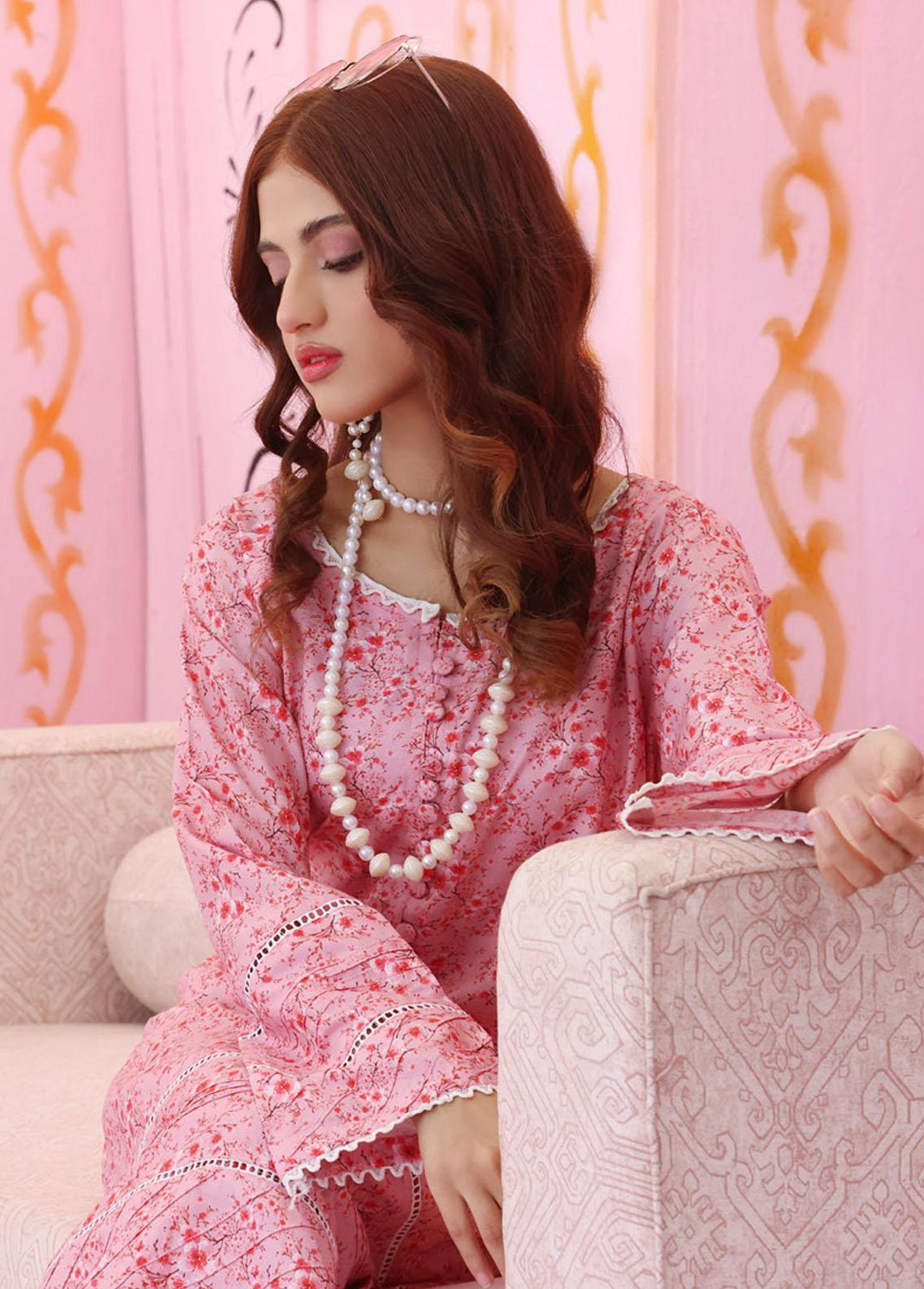 Identic Separates By Regalia Textiles Printed Linen Suits Unstitched 2 Piece RGT22IS D-03 - Winter Collection