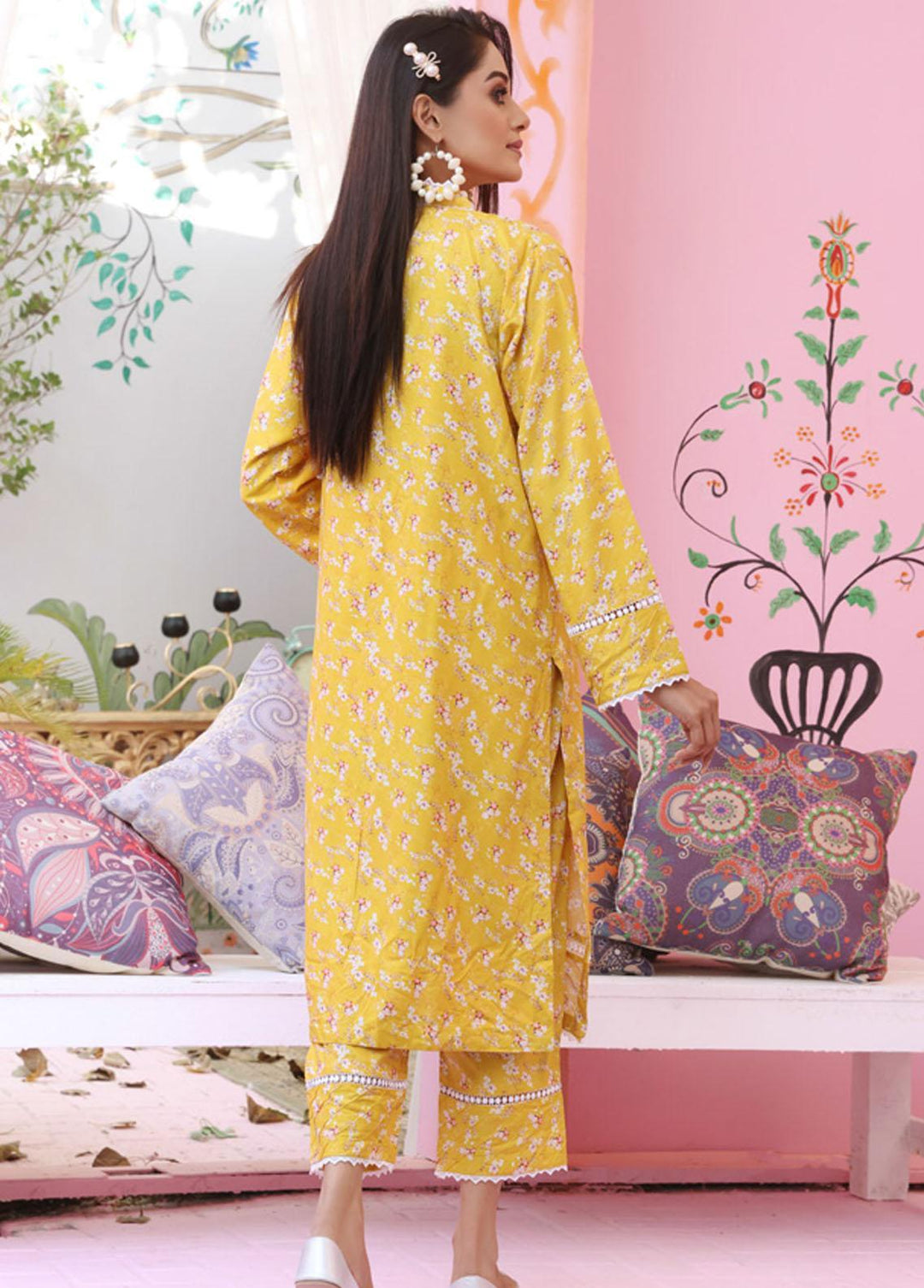 Identic Separates By Regalia Textiles Printed Linen Suits Unstitched 2 Piece RGT22IS D-04 - Winter Collection