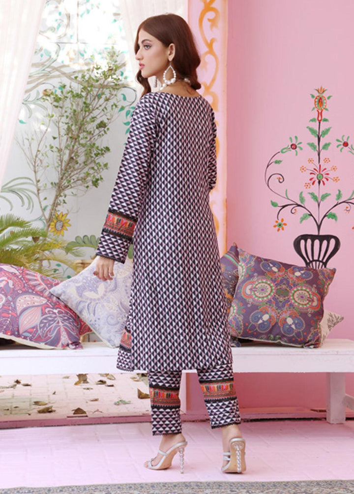 Identic Separates By Regalia Textiles Printed Linen Suits Unstitched 2 Piece RGT22IS D-05 - Winter Collection
