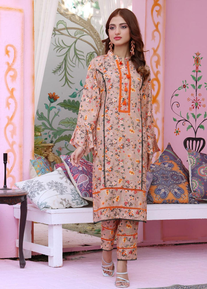Identic Separates By Regalia Textiles Printed Linen Suits Unstitched 2 Piece RGT22IS D-06 - Winter Collection