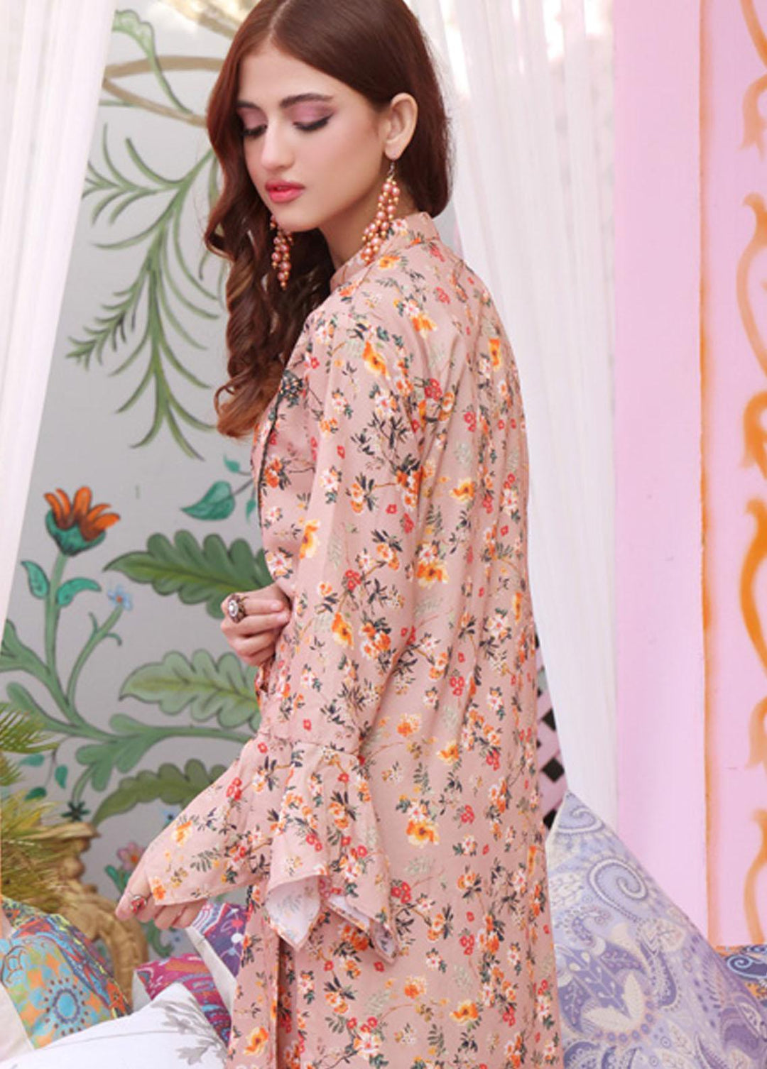 Identic Separates By Regalia Textiles Printed Linen Suits Unstitched 2 Piece RGT22IS D-06 - Winter Collection
