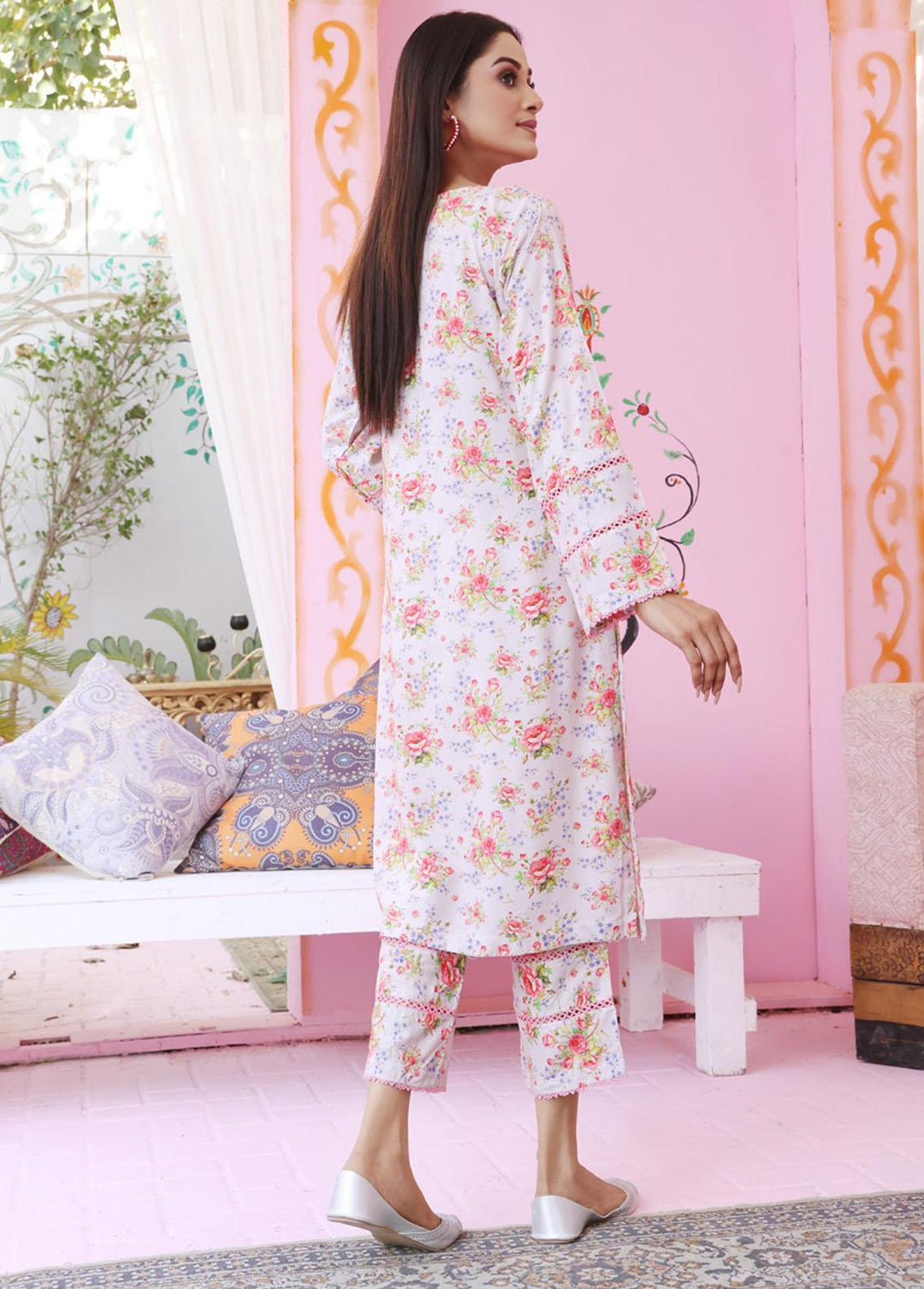 Identic Separates By Regalia Textiles Printed Linen Suits Unstitched 2 Piece RGT22IS D-08 - Winter Collection