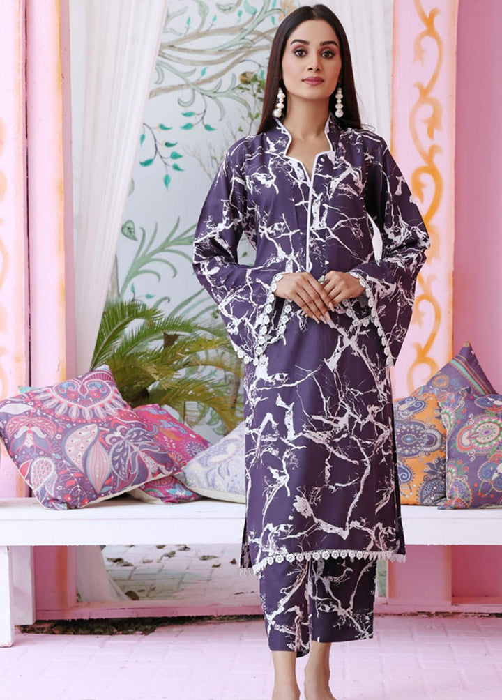 Identic Separates By Regalia Textiles Printed Linen Suits Unstitched 2 Piece RGT22IS D-09 - Winter Collection