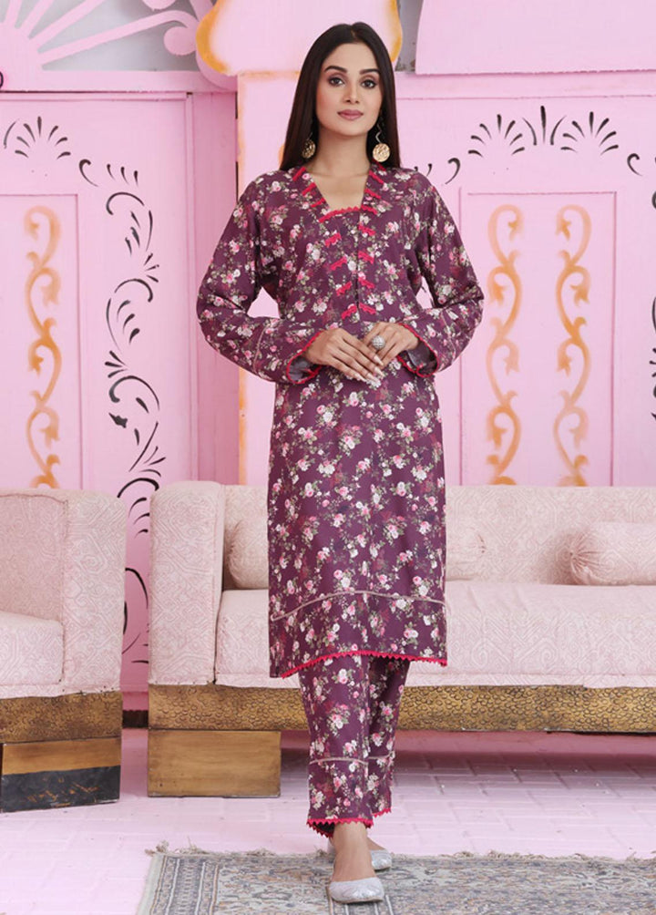 Identic Separates By Regalia Textiles Printed Linen Suits Unstitched 2 Piece RGT22IS D-11 - Winter Collection