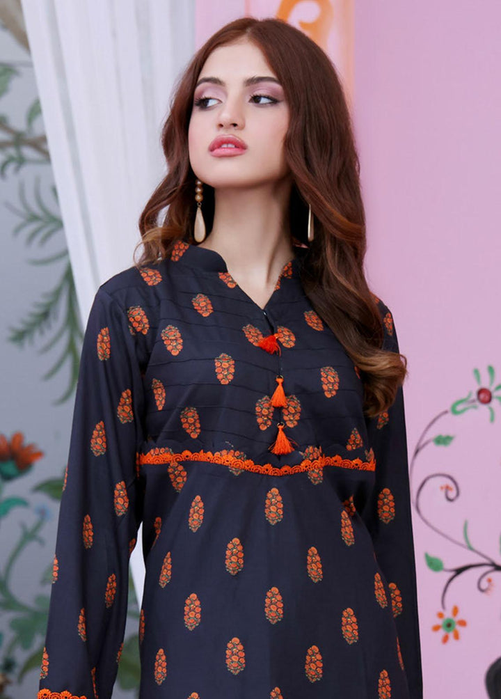 Identic Separates By Regalia Textiles Printed Linen Suits Unstitched 2 Piece RGT22IS D-13 - Winter Collection