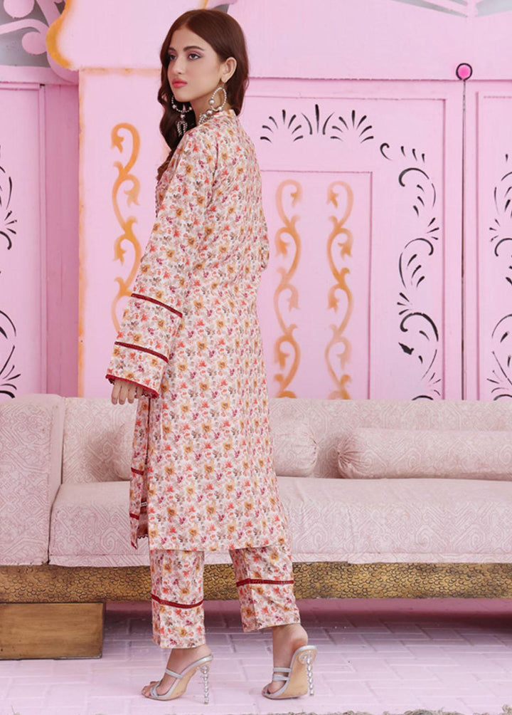 Identic Separates By Regalia Textiles Printed Linen Suits Unstitched 2 Piece RGT22IS D-15 - Winter Collection