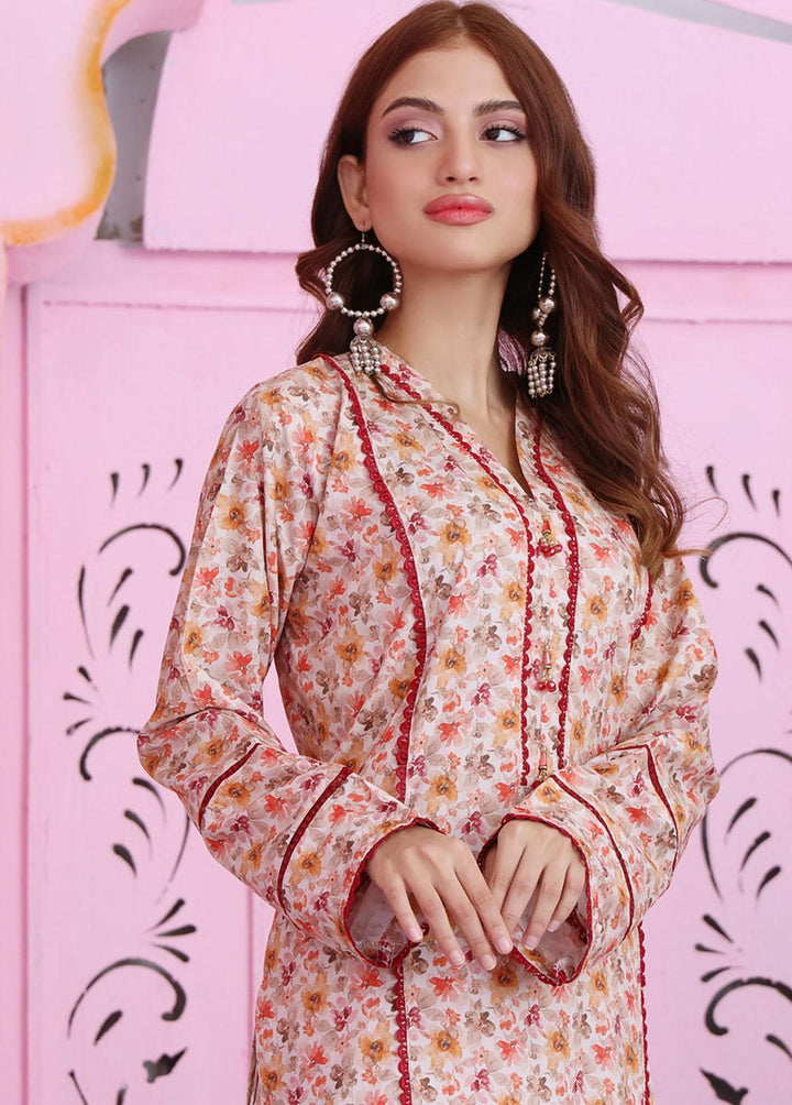 Identic Separates By Regalia Textiles Printed Linen Suits Unstitched 2 Piece RGT22IS D-15 - Winter Collection