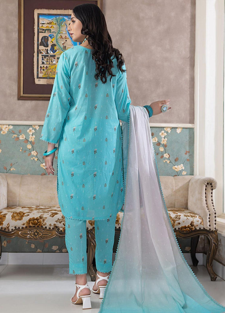 Identic Separates By Regalia Textiles Printed Cotton Suits Unstitched 3 Piece RGT23ISC ISPC-10 - Mid Summer Collection