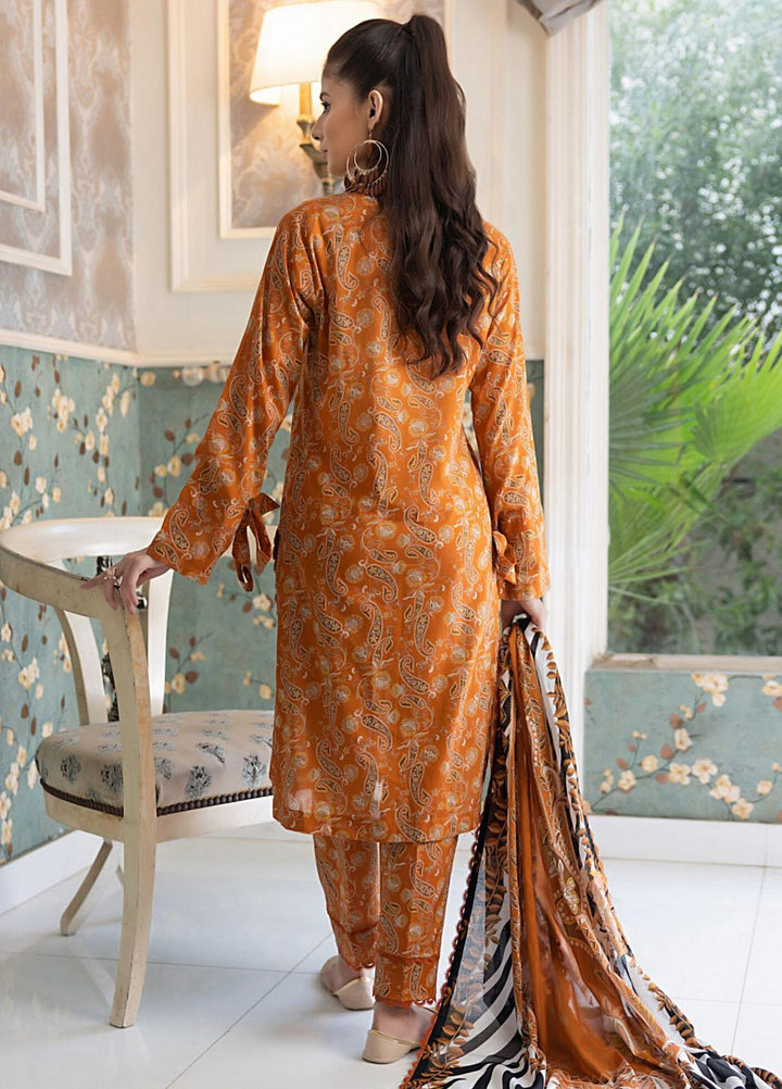 Identic Separates By Regalia Textiles Printed Cotton Suits Unstitched 3 Piece RGT23ISC ISPC-5 - Mid Summer Collection