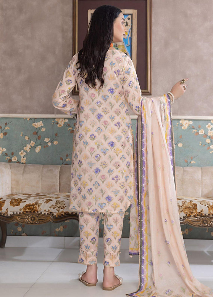 Identic Separates By Regalia Textiles Printed Cotton Suits Unstitched 3 Piece RGT23ISC ISPC-8 - Mid Summer Collection