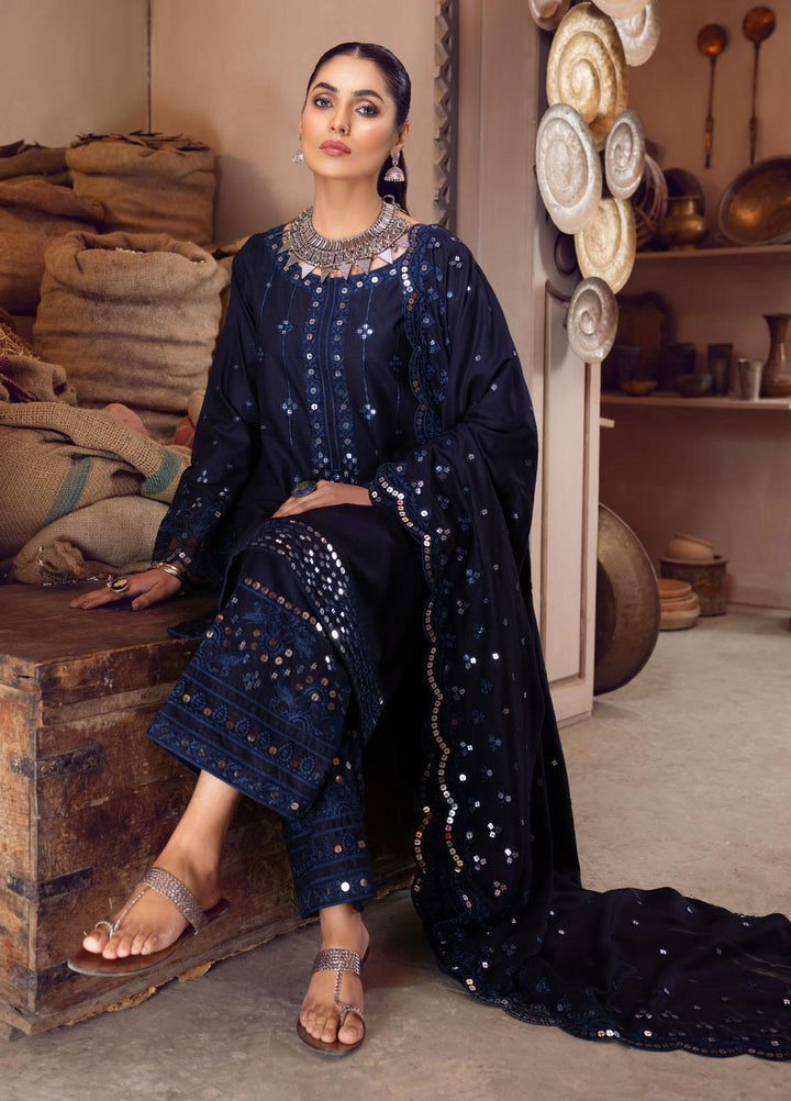 ILAHA Pret  Khaddar 3 Piece Suit IL005 Astra