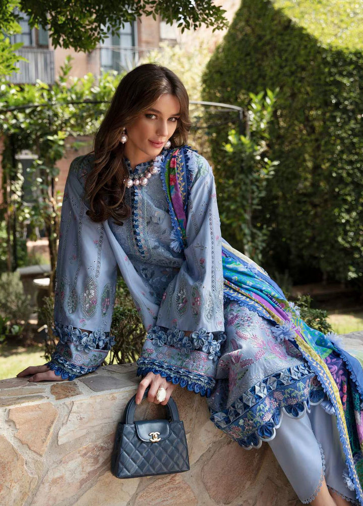 Ilana by Republic Embroidered Lawn Suits Unstitched 3 Piece RW24I D-1B - Eid Collection