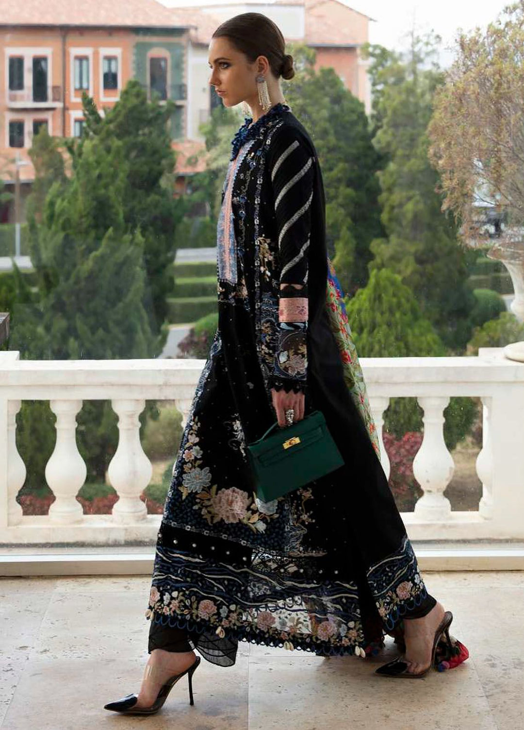 Ilana by Republic Embroidered Lawn Suits Unstitched 3 Piece RW24I D-2A - Eid Collection