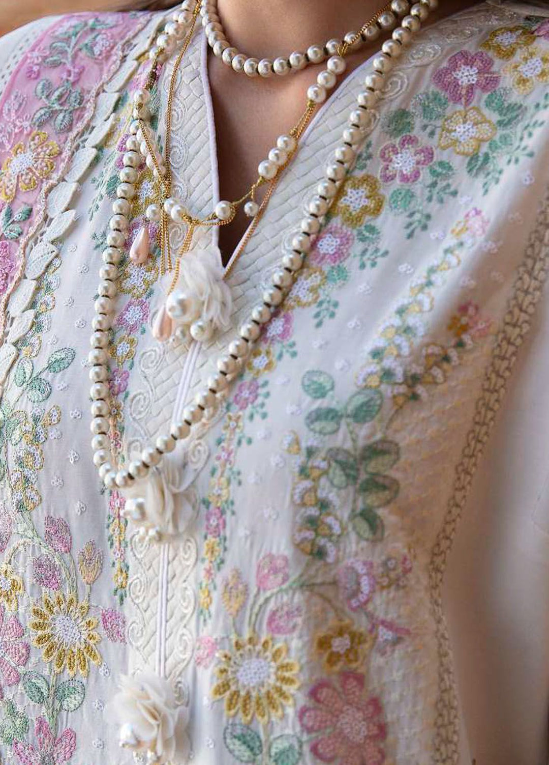 Ilana by Republic Embroidered Lawn Suits Unstitched 3 Piece RW24I D-4A - Eid Collection