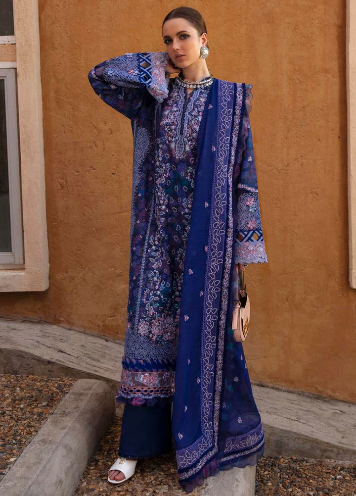Ilana by Republic Embroidered Lawn Suits Unstitched 3 Piece RW24I D-5A - Eid Collection