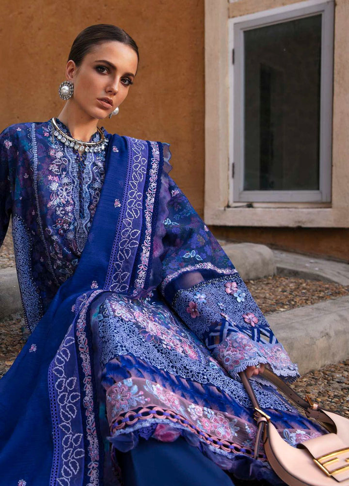 Ilana by Republic Embroidered Lawn Suits Unstitched 3 Piece RW24I D-5A - Eid Collection