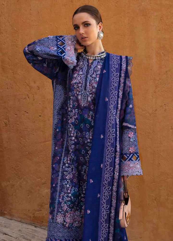 Ilana by Republic Embroidered Lawn Suits Unstitched 3 Piece RW24I D-5A - Eid Collection