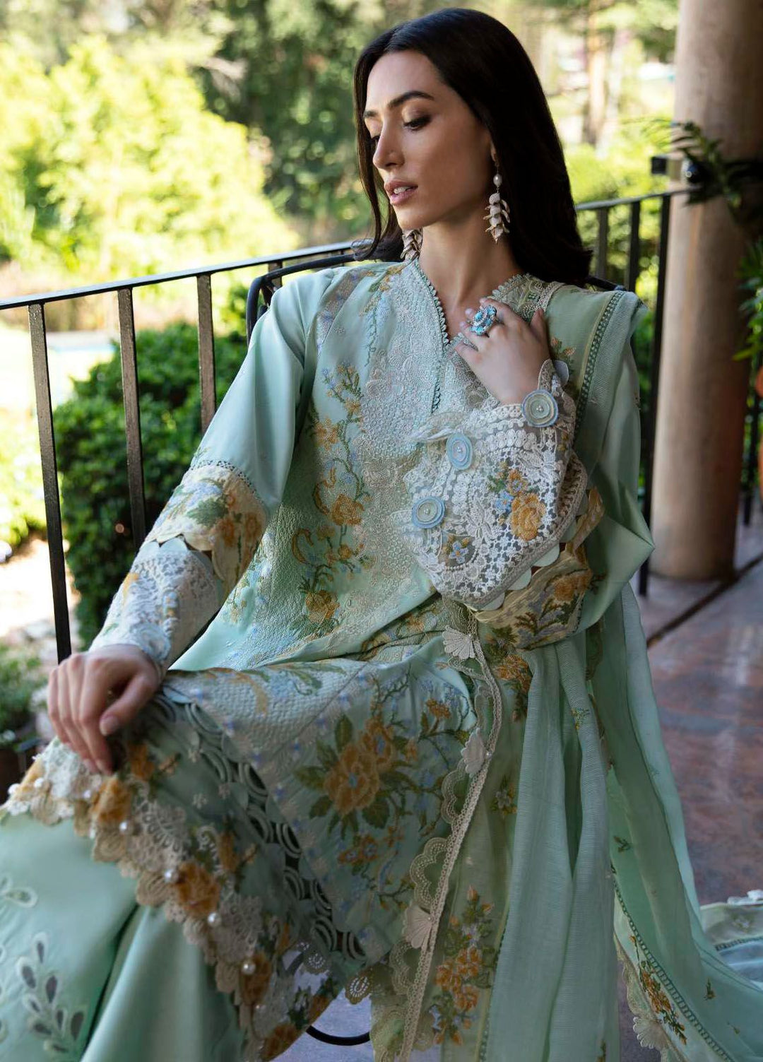 Ilana by Republic Embroidered Lawn Suits Unstitched 3 Piece RW24I D-6B - Eid Collection