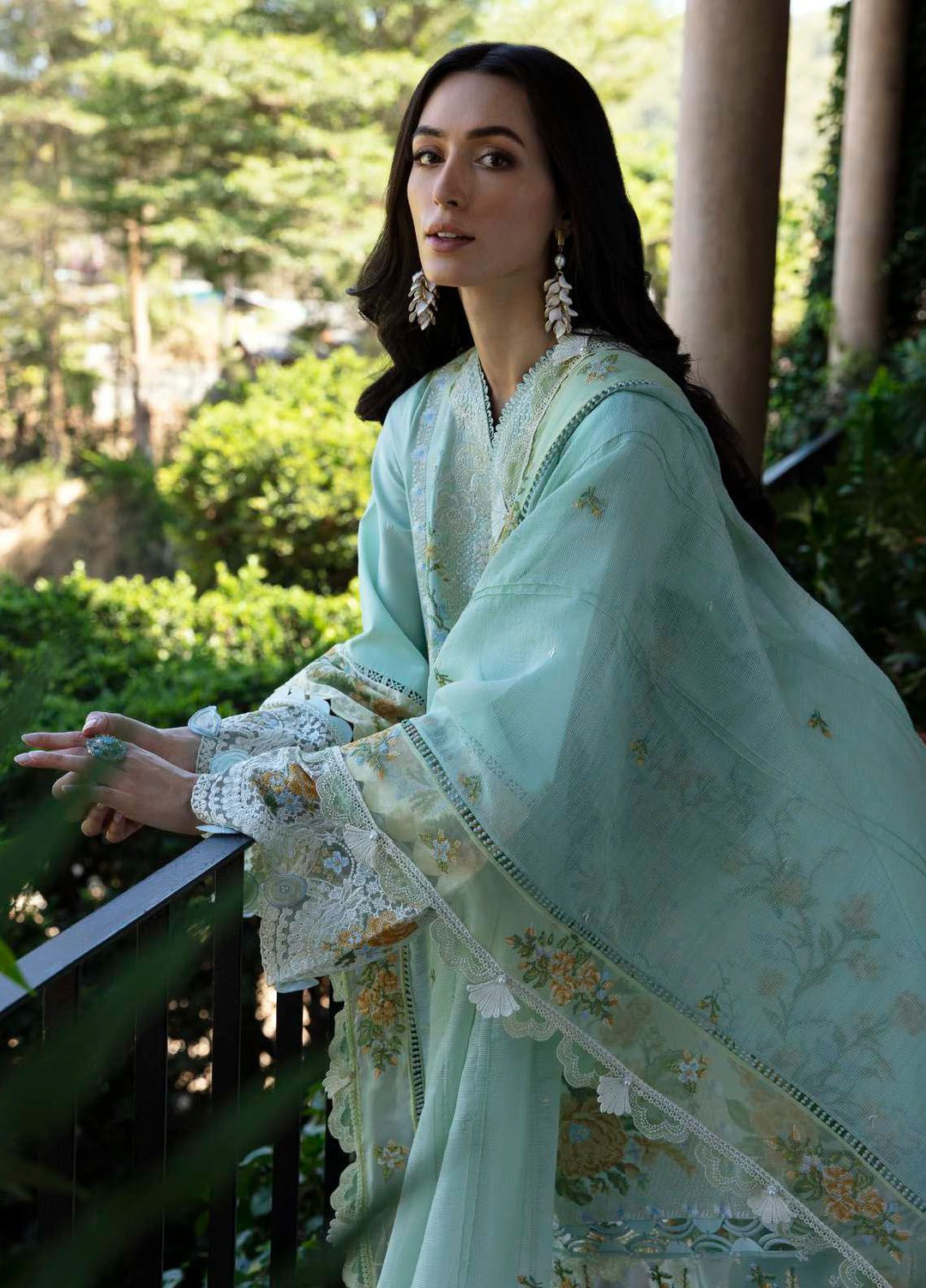 Ilana by Republic Embroidered Lawn Suits Unstitched 3 Piece RW24I D-6B - Eid Collection