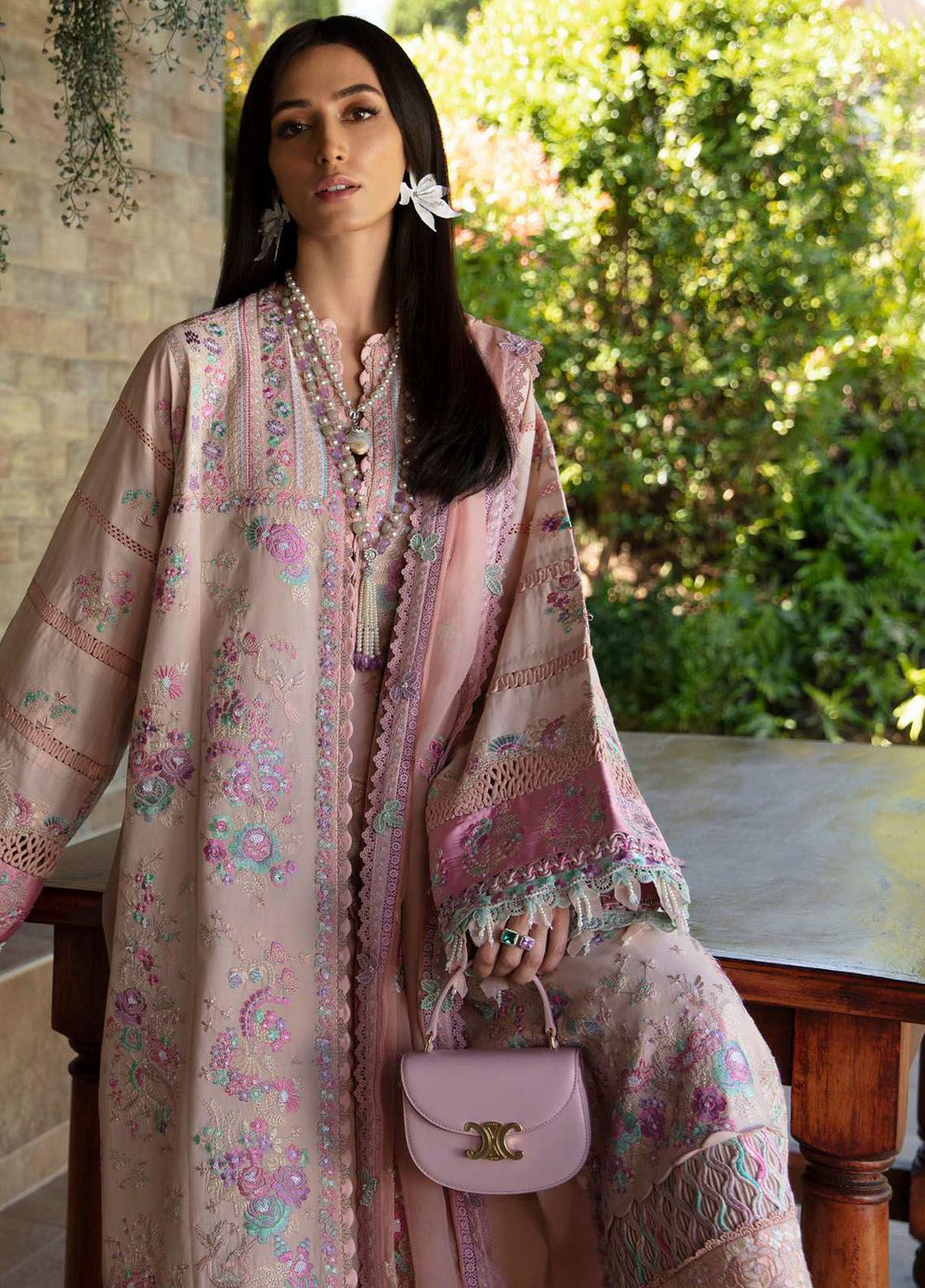 Ilana by Republic Embroidered Lawn Suits Unstitched 3 Piece RW24I D-8B - Eid Collection