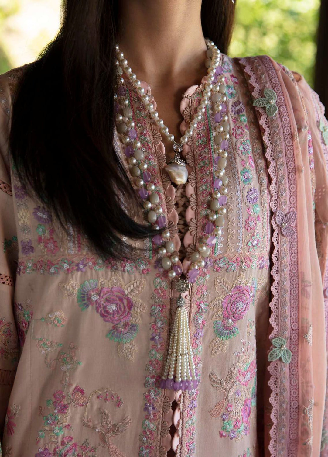 Ilana by Republic Embroidered Lawn Suits Unstitched 3 Piece RW24I D-8B - Eid Collection