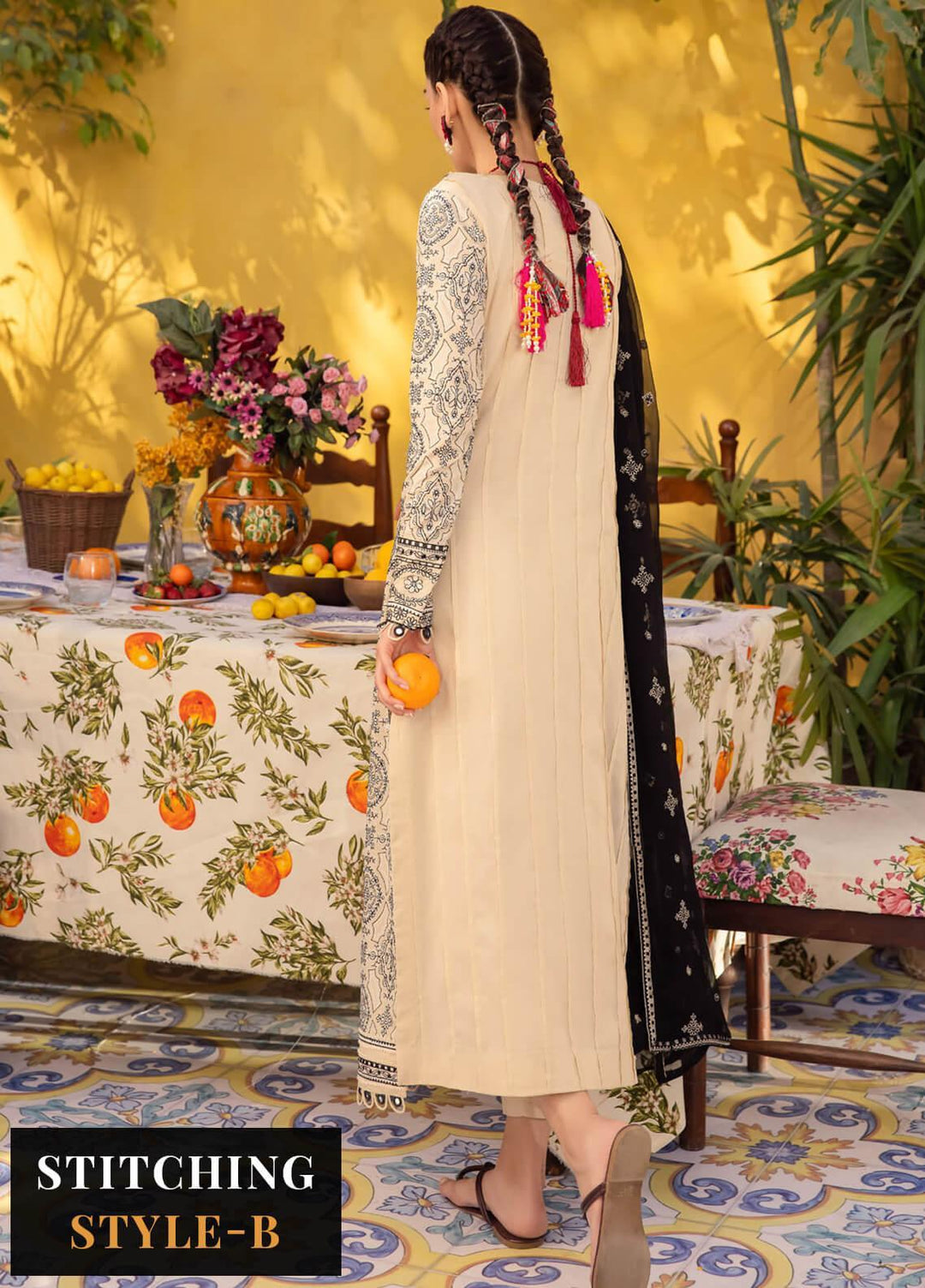 Ilara By Iznik Embroidered Lawn Suits Unstitched 3 Piece IZ23I IL-02 Gaia - Spring / Summer Collection