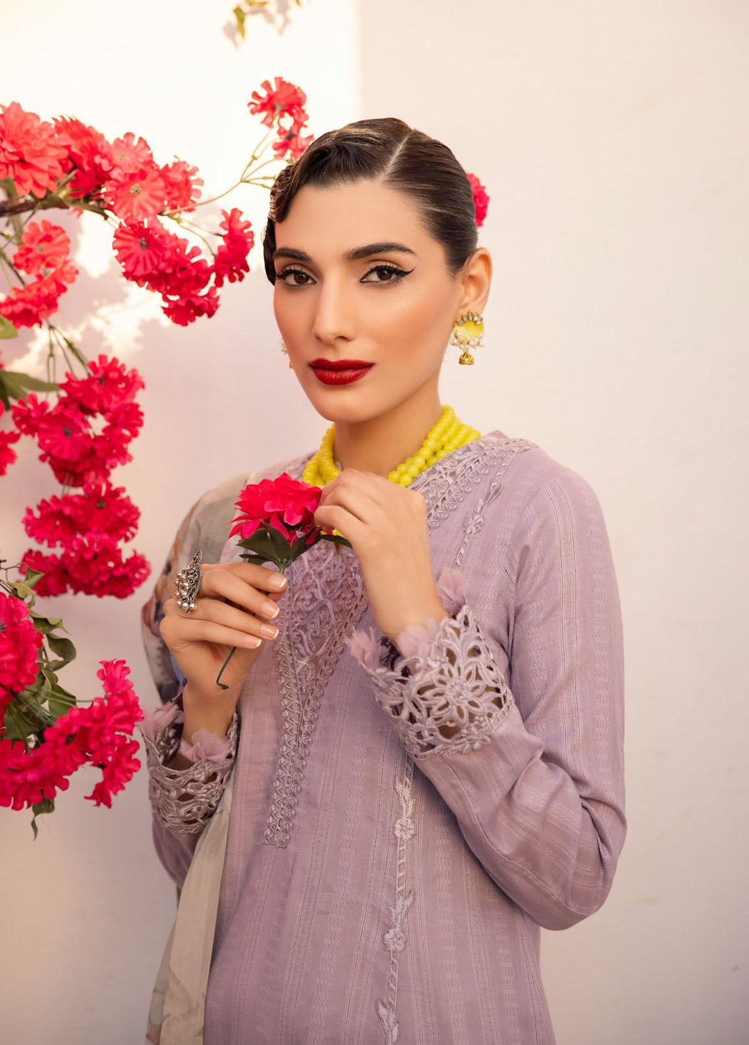 Ilara By Iznik Embroidered Lawn Suits Unstitched 3 Piece IZ23I IL-09 Ines - Spring / Summer Collection