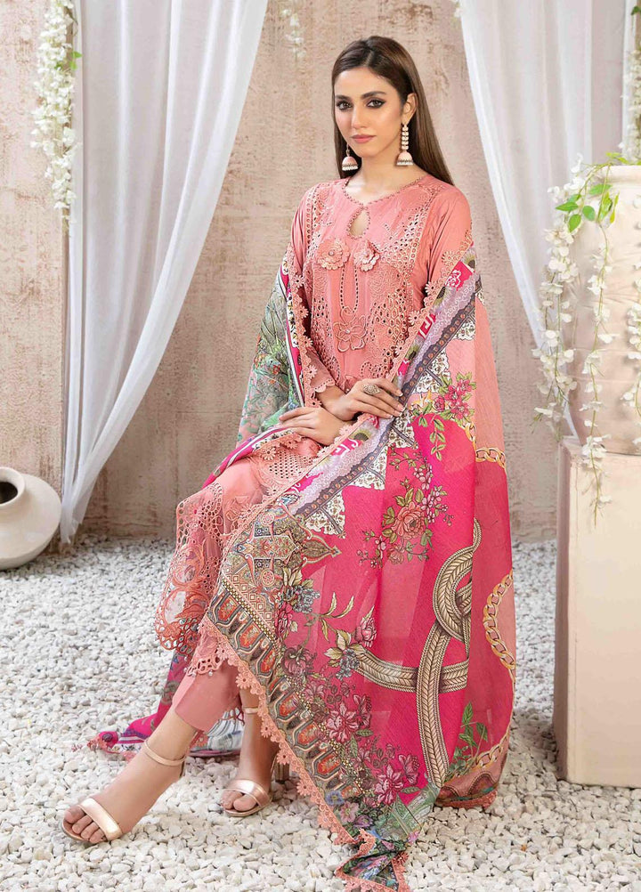 Ilona By Tawakkal Fabrics Embroidered Staple Suits Unstitched 3 Piece TWF23I 9588 - Winter Collection