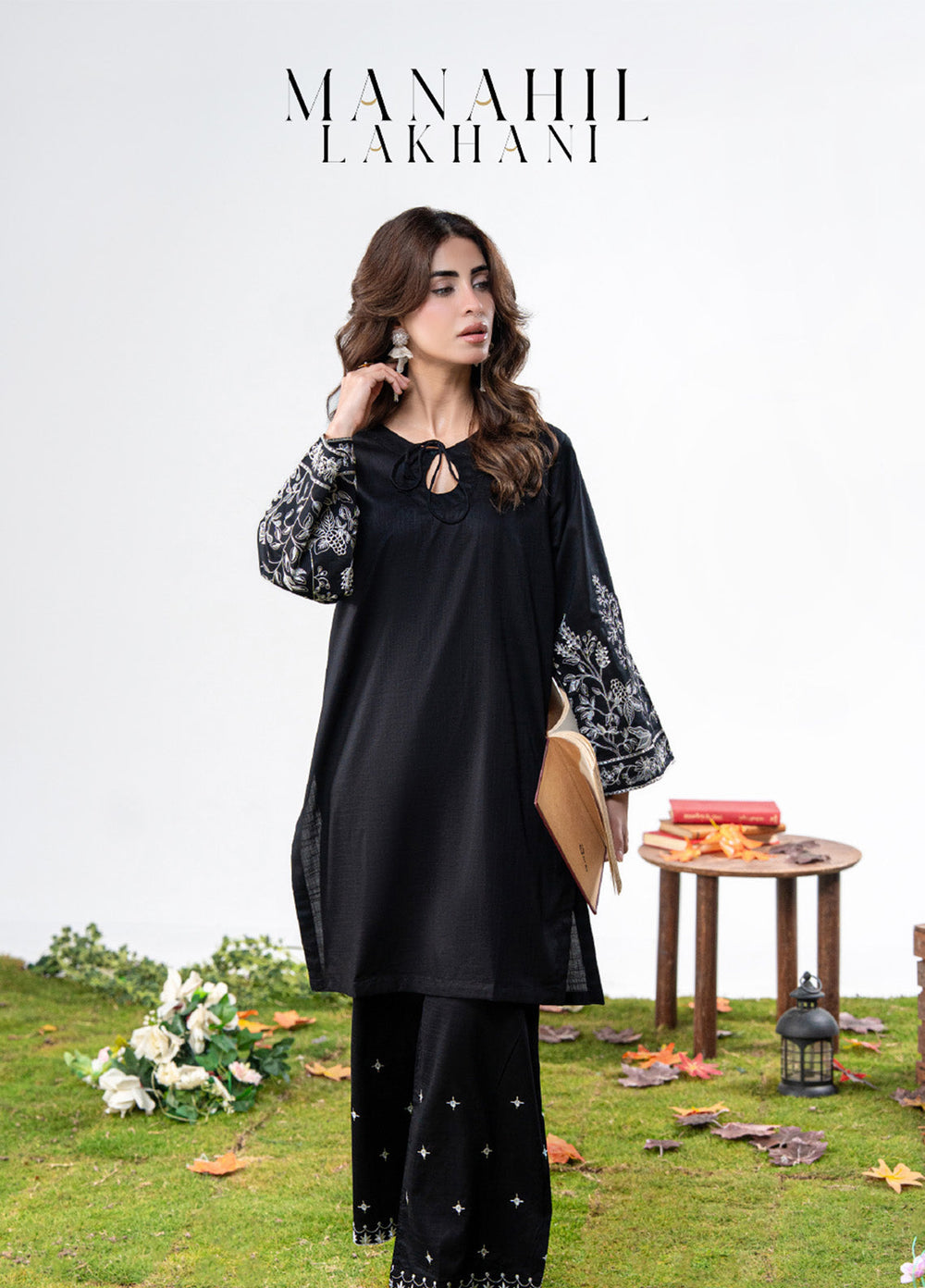Luna by Manahil Lakhani RTW Embroidered Lawn 2 Piece Suit ML26ULL STARDUST  - Summer Collection