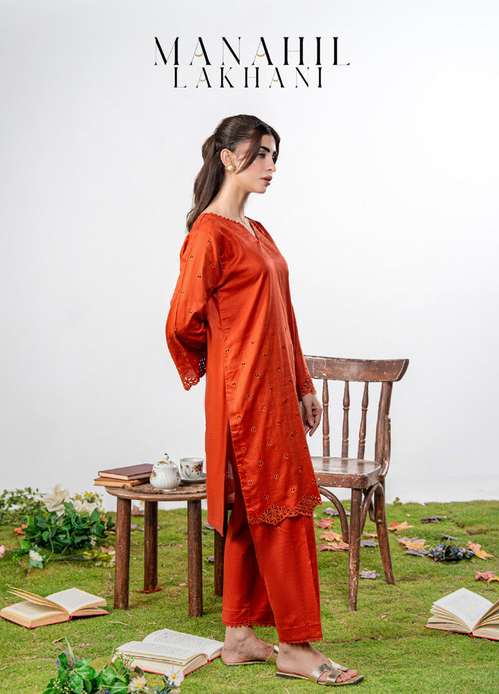 Luna by Manahil Lakhani RTW Embroidered Lawn 2 Piece Suit ML26ULL AUTUMN - Summer Collection