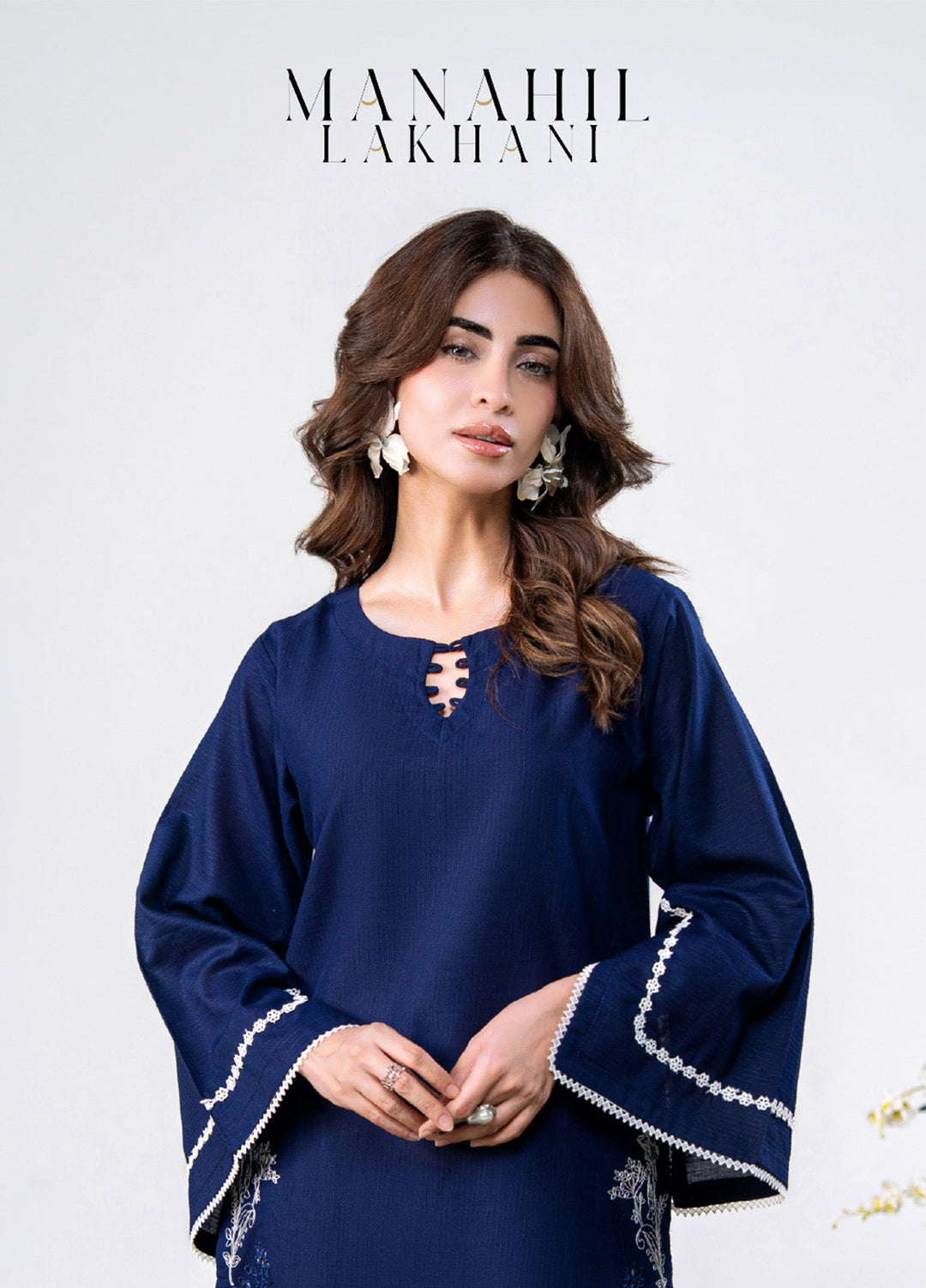 Luna by Manahil Lakhani RTW Embroidered Lawn 2 Piece Suit ML26ULL TWILIGHT - Summer Collection