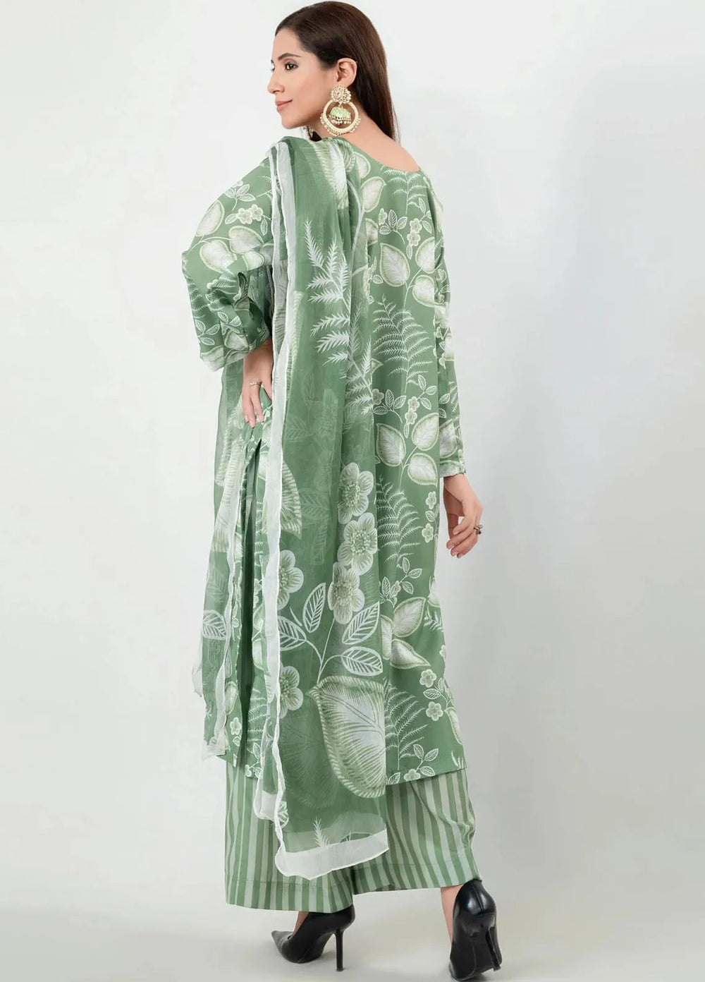 Imran Aftab Printed Silk Suit Unstitched 3 Piece IAW-UF-03 - Winter Collection