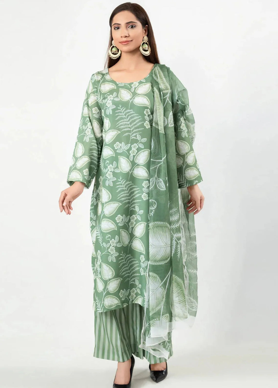 Imran Aftab Printed Silk Suit Unstitched 3 Piece IAW-UF-03 - Winter Collection