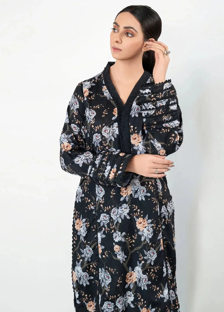 Imran Aftab Printed Silk Suit Unstitched 3 Piece IAW-UF-04 - Winter Collection