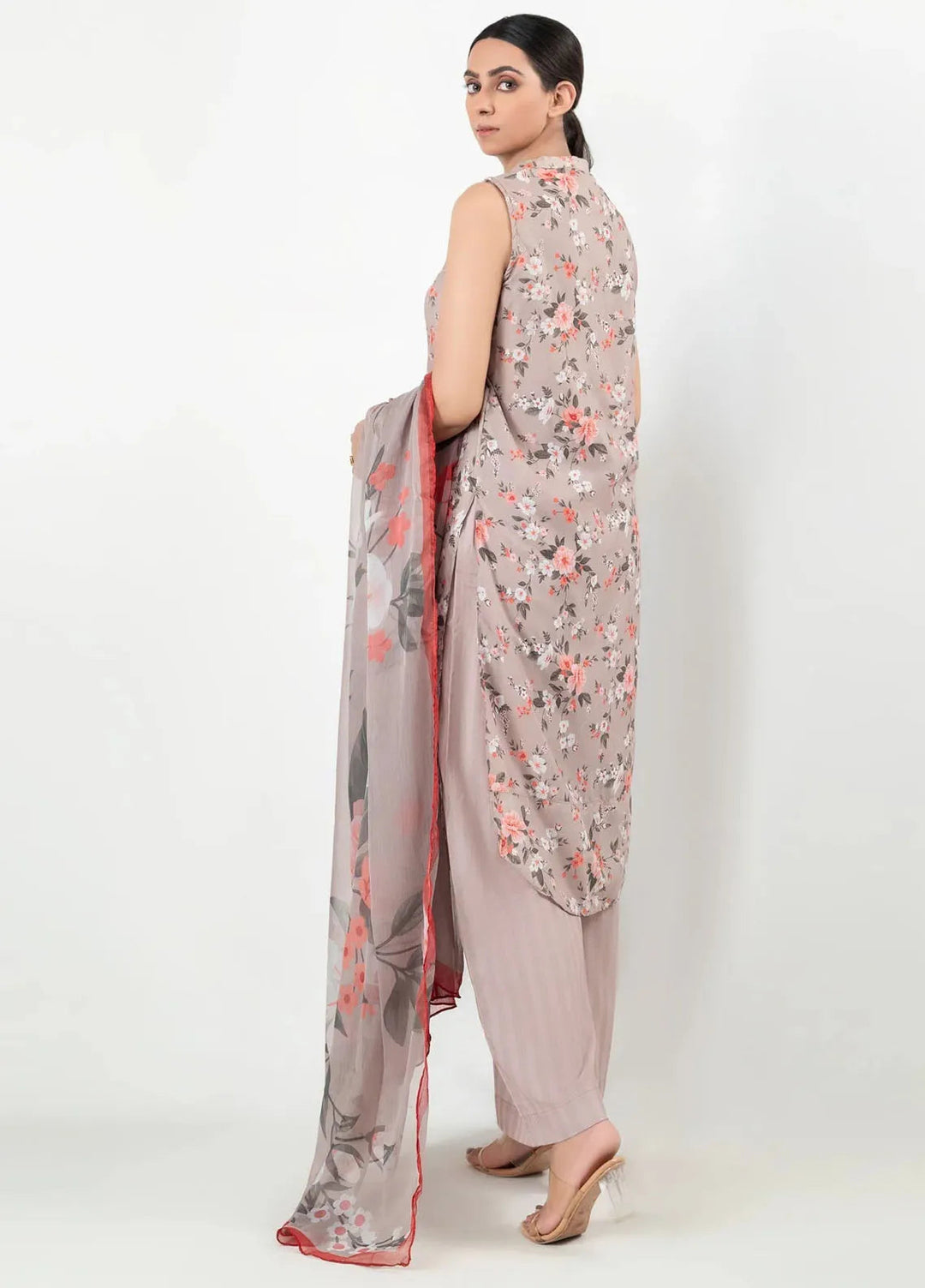 Imran Aftab Printed Silk Suit Unstitched 3 Piece IAW-UF-07 - Winter Collection