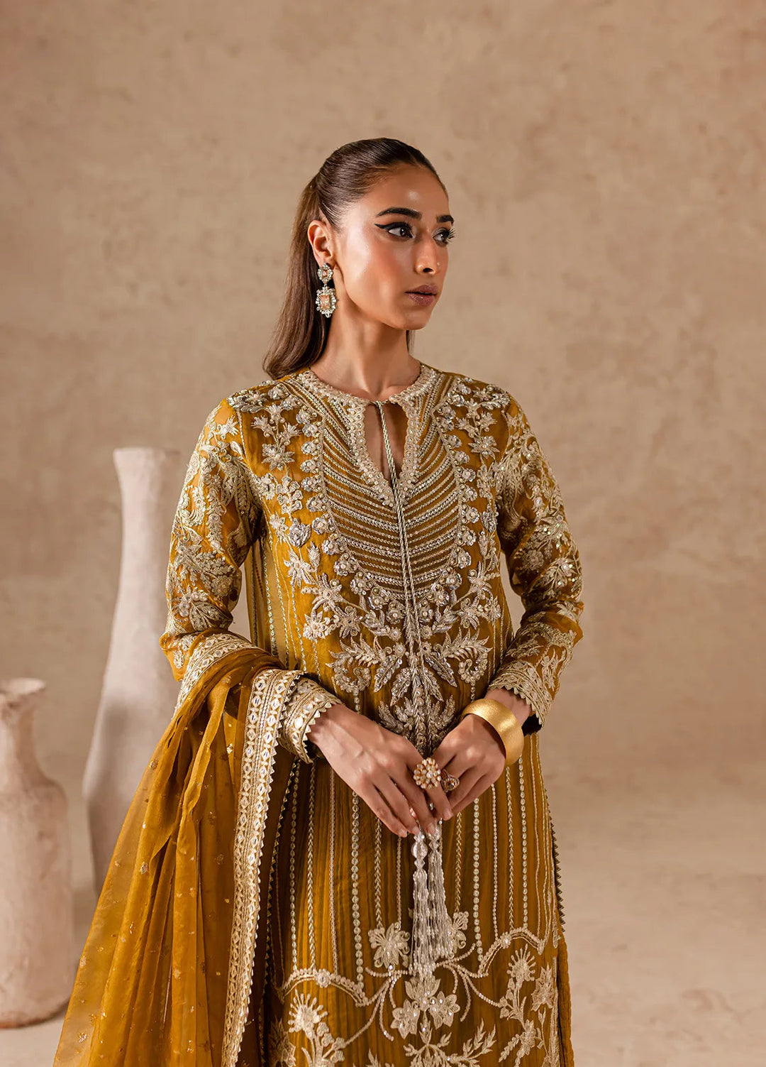 Imran Ramzan Embroidered Organza Suits Unstitched 3 Piece IR24C Aeliana - Formals Collection