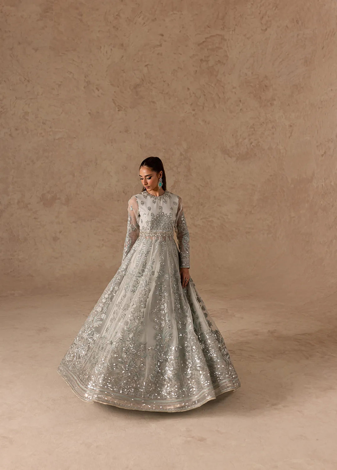 Imran Ramzan Embroidered Organza Suits Unstitched 3 Piece IR24C Etoile - Formals Collection