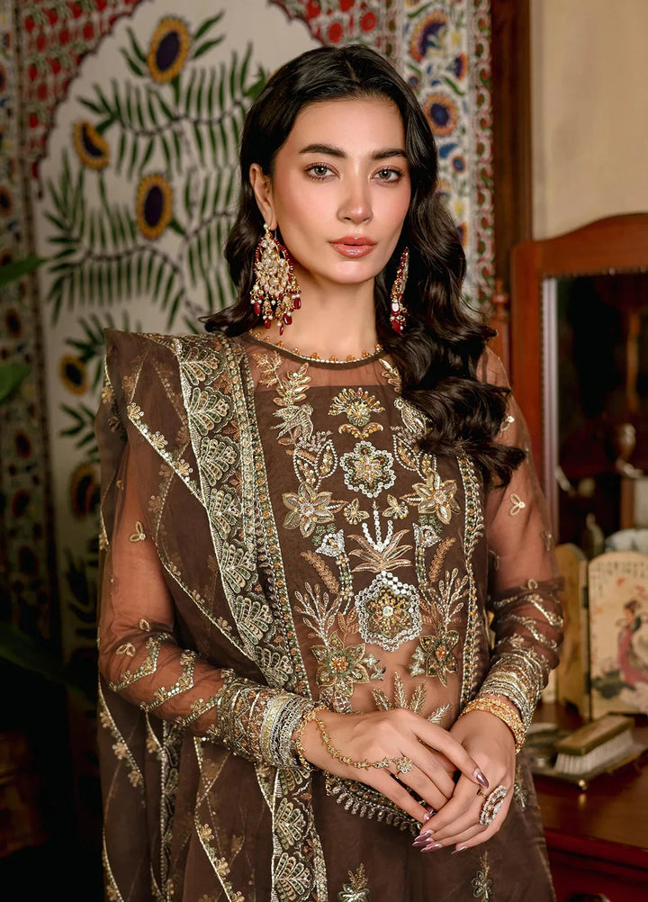 Imran Ramzan Embroidered Organza Suits Unstitched 3 Piece IR24R Afreen - Formals Collection