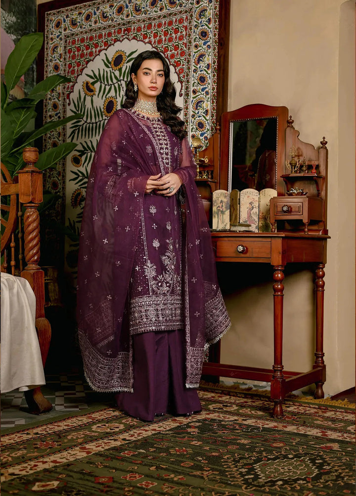 Imran Ramzan Embroidered Organza Suits Unstitched 3 Piece IR24R Maya - Formals Collection