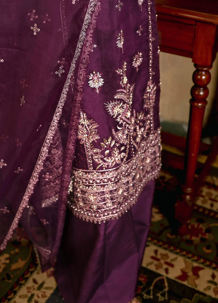 Imran Ramzan Embroidered Organza Suits Unstitched 3 Piece IR24R Maya - Formals Collection