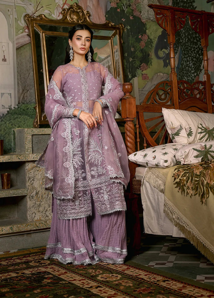 Imran Ramzan Embroidered Organza Suits Unstitched 3 Piece IR24R Zeena - Formals Collection