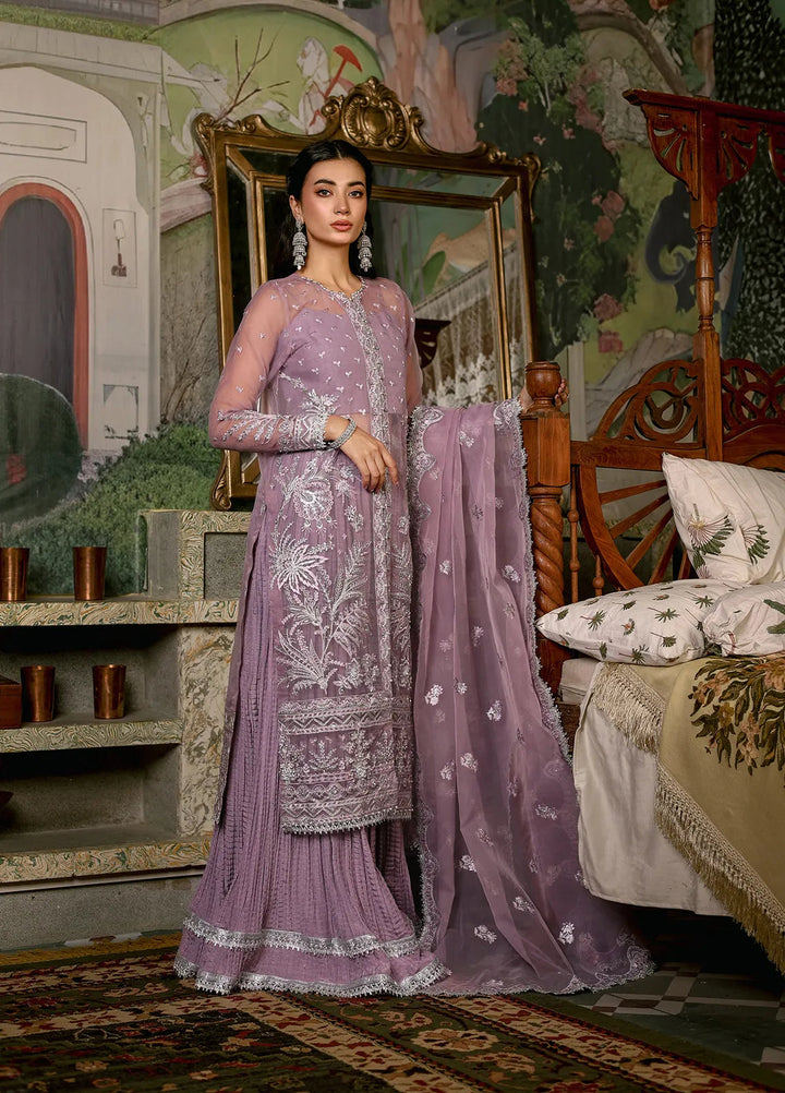 Imran Ramzan Embroidered Organza Suits Unstitched 3 Piece IR24R Zeena - Formals Collection