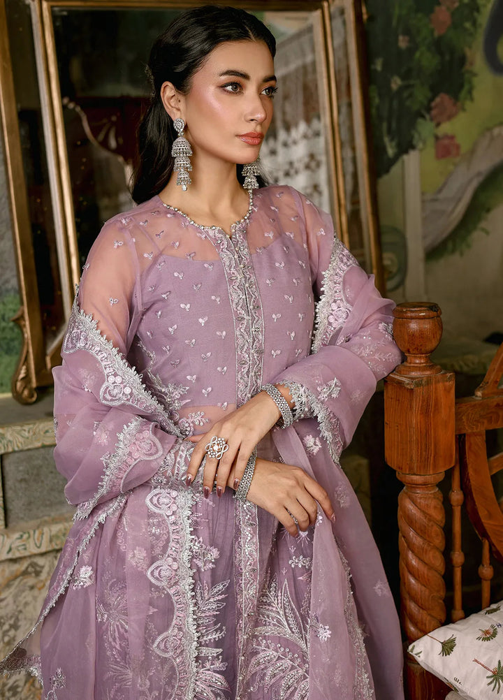 Imran Ramzan Embroidered Organza Suits Unstitched 3 Piece IR24R Zeena - Formals Collection