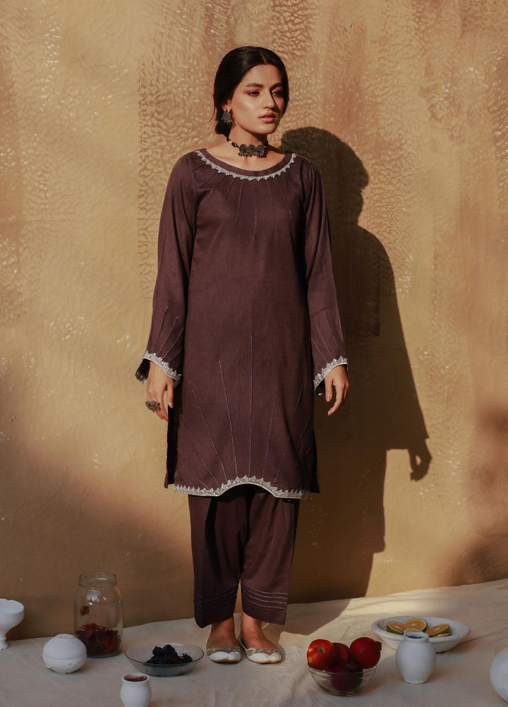 Soffio Casual Pret  Khaddar 2 Piece Suit SPK7011CG